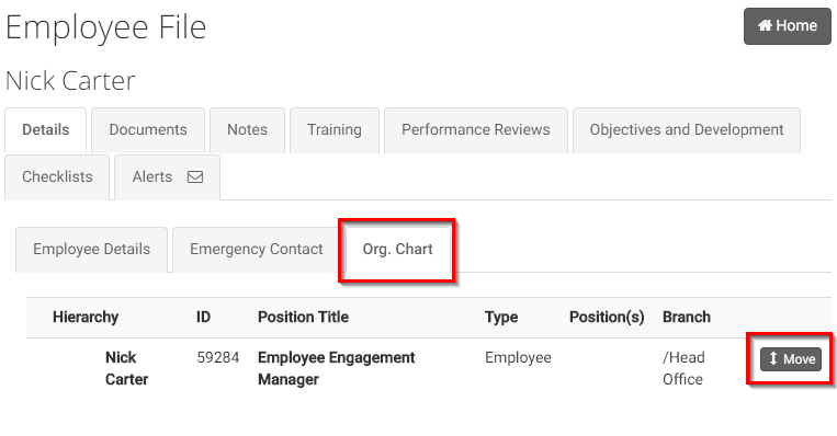 Organisation Chart - How to Create and Manage – Citation HR Support Centre